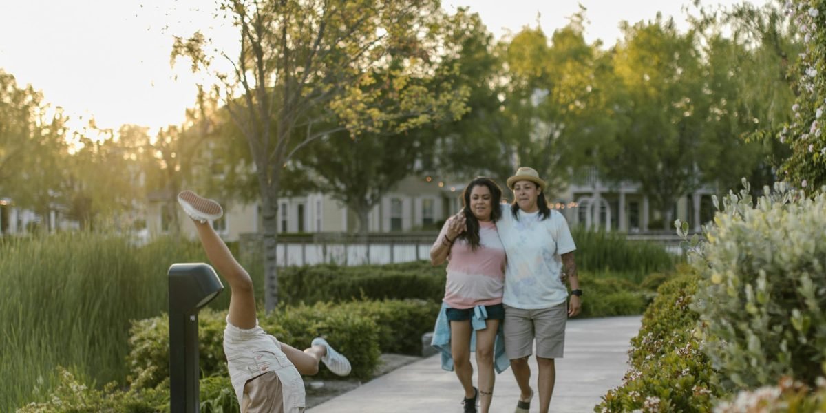Families thrive in Dubai's communities with safe streets, green spaces, and recreational facilities.