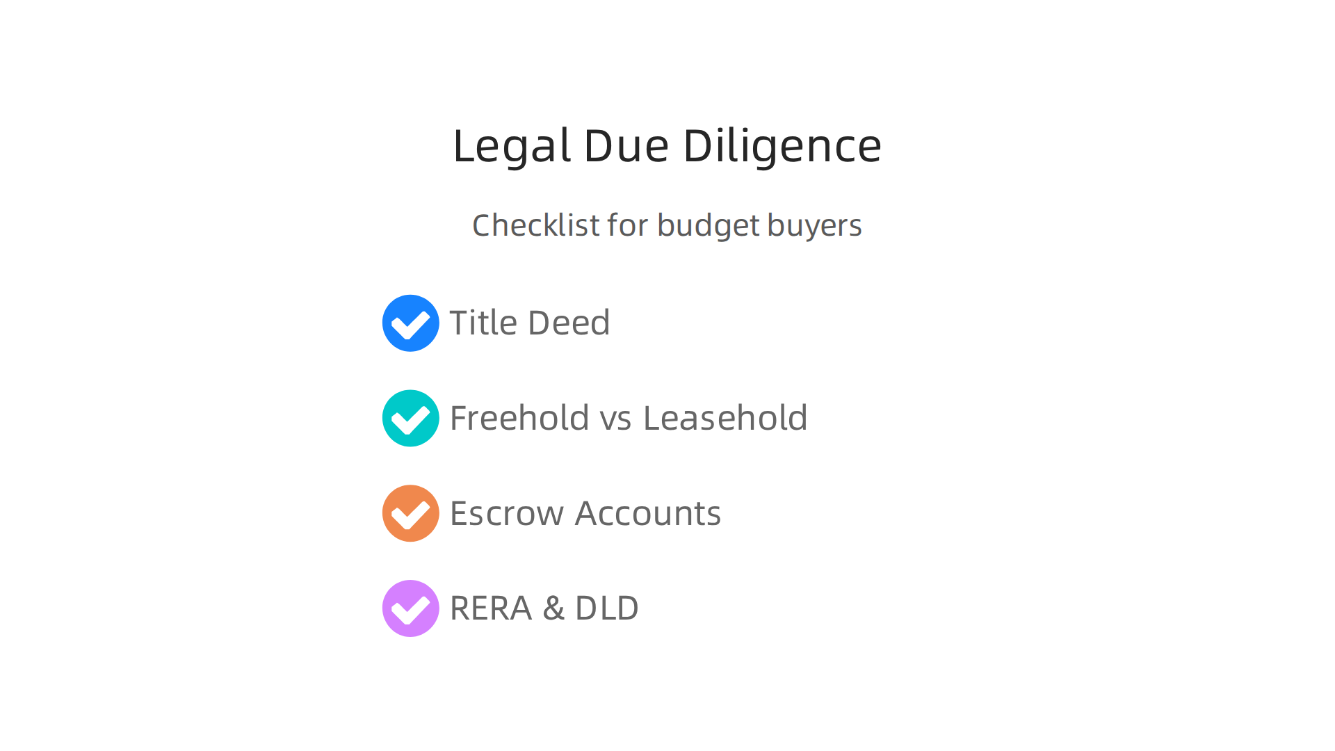 Essential legal considerations for property buyers in Dubai, ensuring a secure investment.