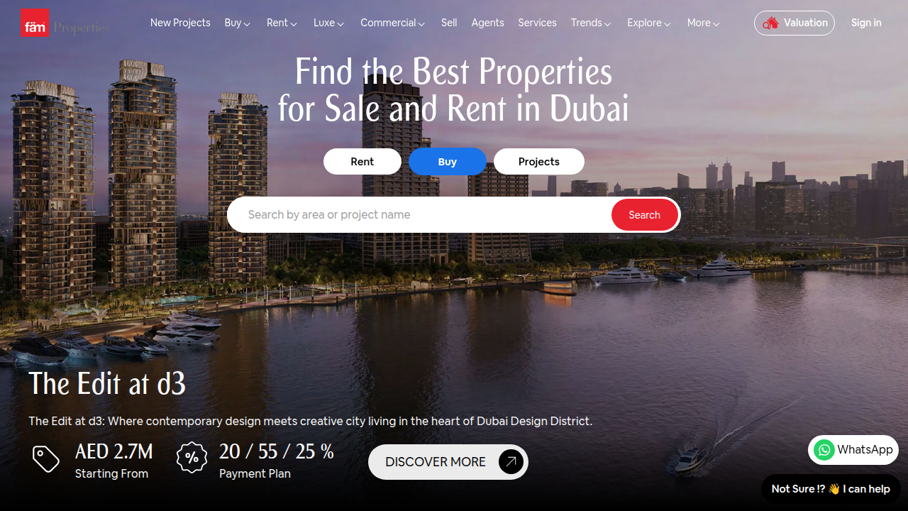 Fam Properties provides market insights and listings relevant to Dubai's dynamic rental landscape.