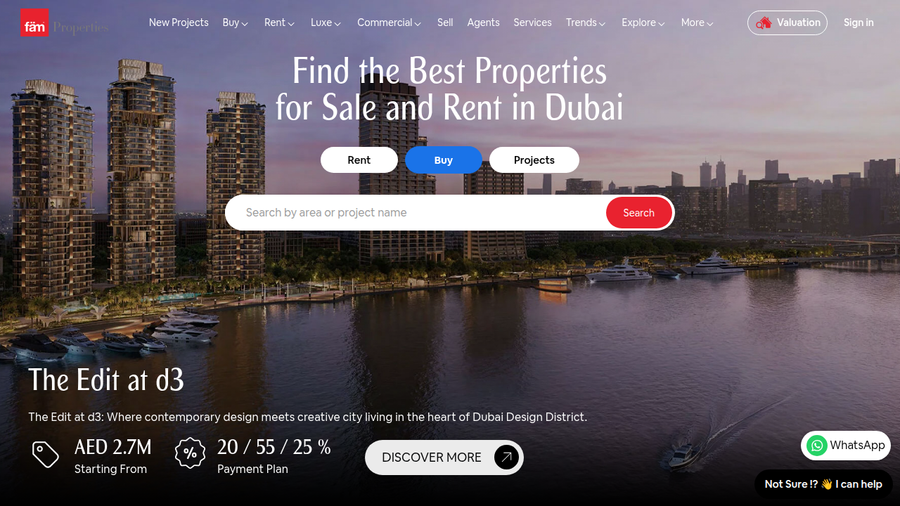 Explore Fam Properties' website for insights into Dubai's dynamic residential rental market trends.
