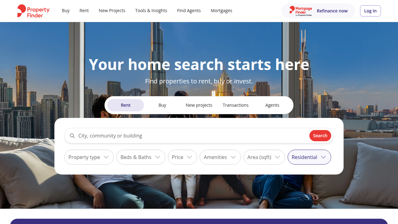 Property Finder provides valuable resources for rental property investment analysis in Dubai.